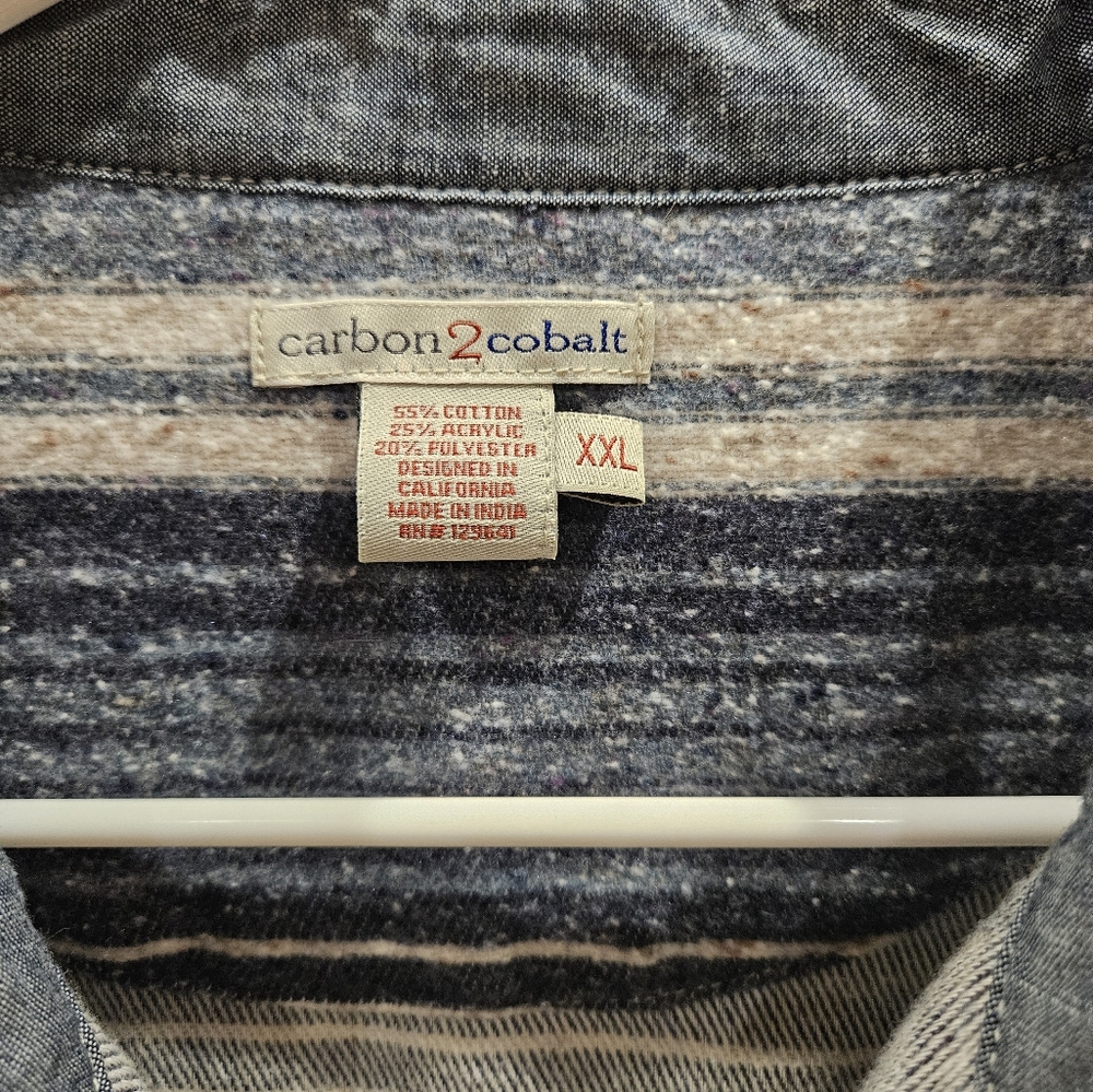 Carbon2cobalt Button Up - image 2